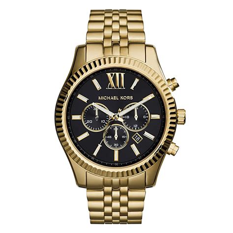 gold watches men michael kors|Michael Kors 256400.